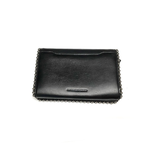 Alexander Wang Black Leather Clutch - Picture 1 of 8